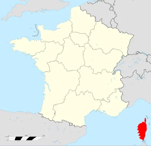 Localisation Corse