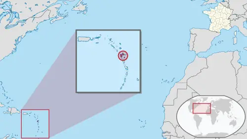 Localisation Guadeloupe