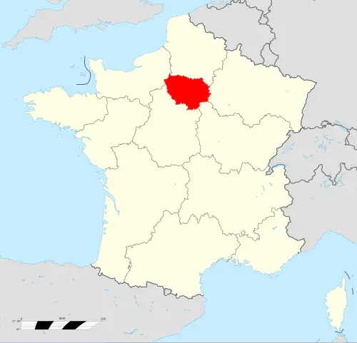 Localisation Île-de-France