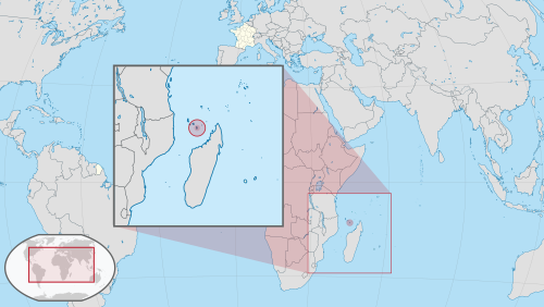 Localisation Mayotte