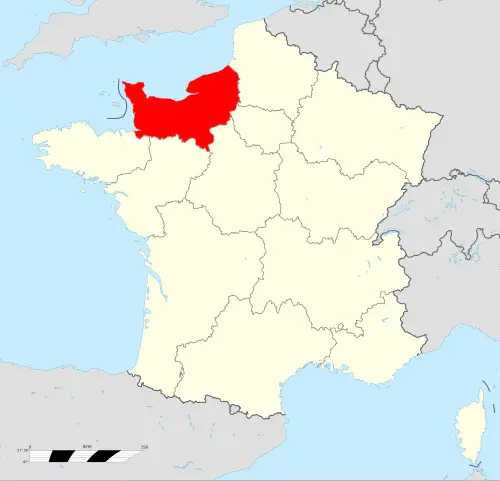 Localisation Normandie